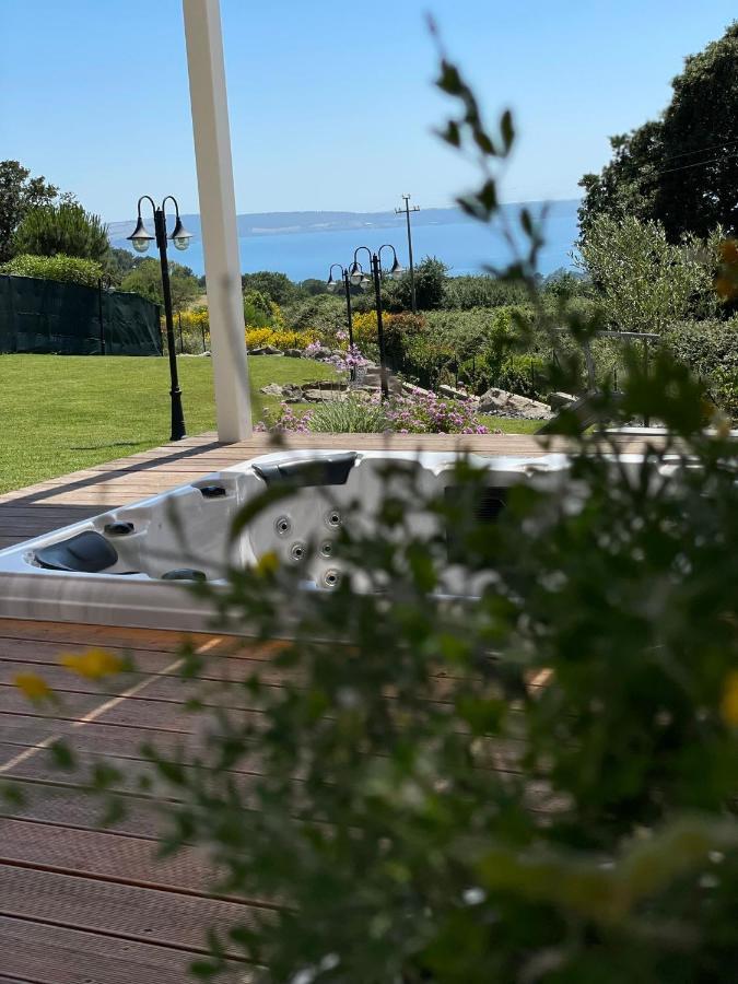 Villa "Lago Blu" Vista Lago Di Bracciano, Con Vasca Idromassaggio Esterna Trevignano Romano Eksteriør billede